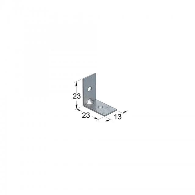 ΓΩΝΙΑ 23x23x13 / ΓΑΛΒΑΝΙΖΕ